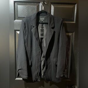 NEW Stoosh Cotton Gauze Blazer NWT